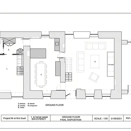 Renovated Stone House In Normandy