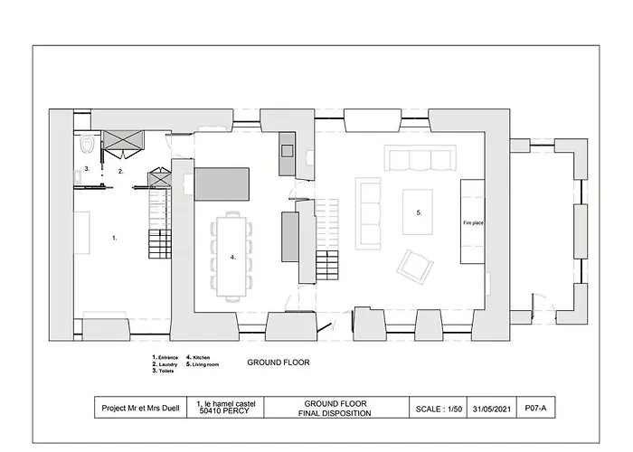 Renovated Stone House In Normandy